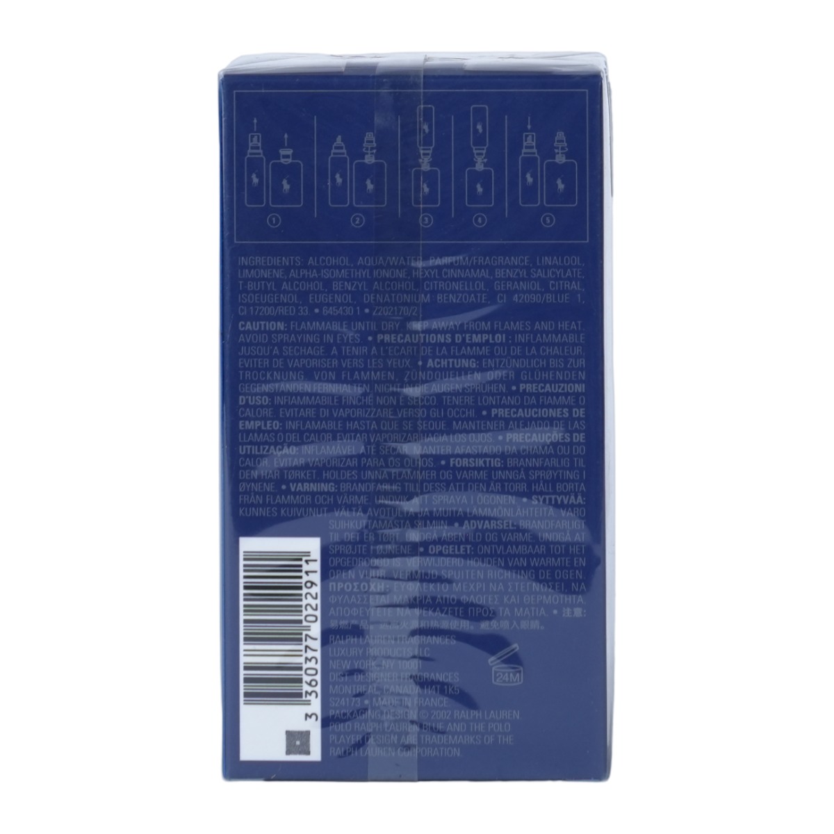 Ralph Lauren Polo Blue for Men - Eau de Toilette - 75ml
