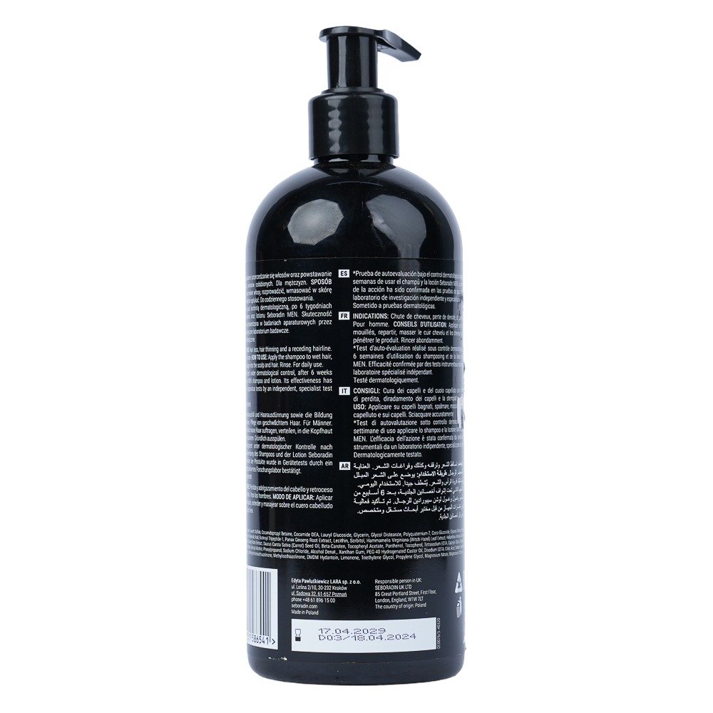 Seboradin Men Anti Hair Loss Shampoo 400 ml