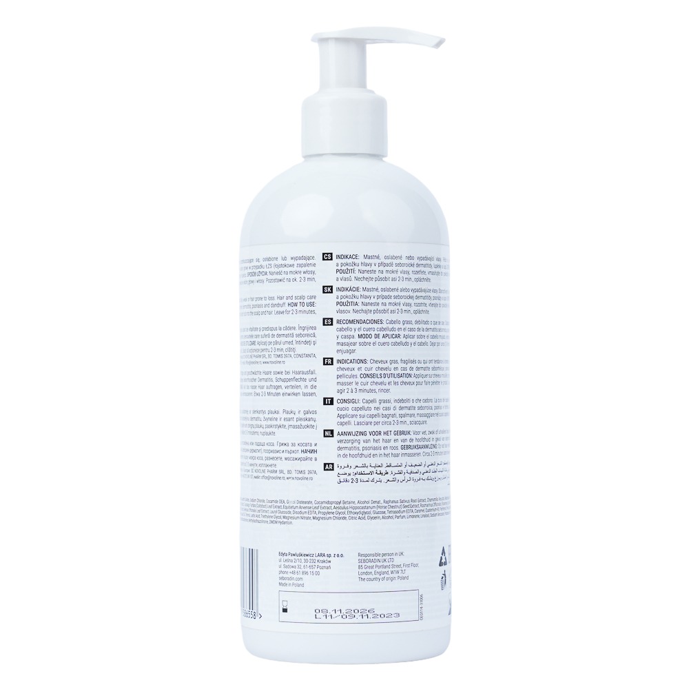 Seboradin Oily Hair Shampoo 400 ml